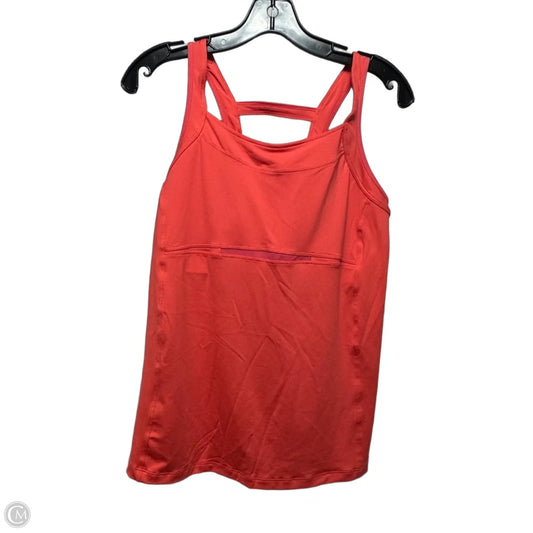 Athletic Tank Top By Athleta In Coral, Size: L