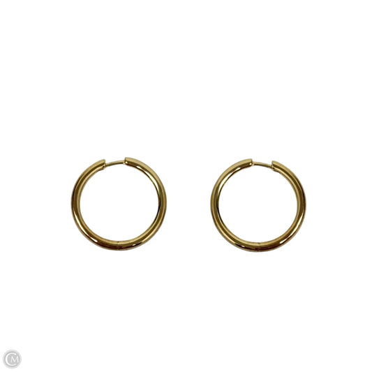 Gold Over Sterling Silver Huggie Hoop Earrings By Ralph Lauren