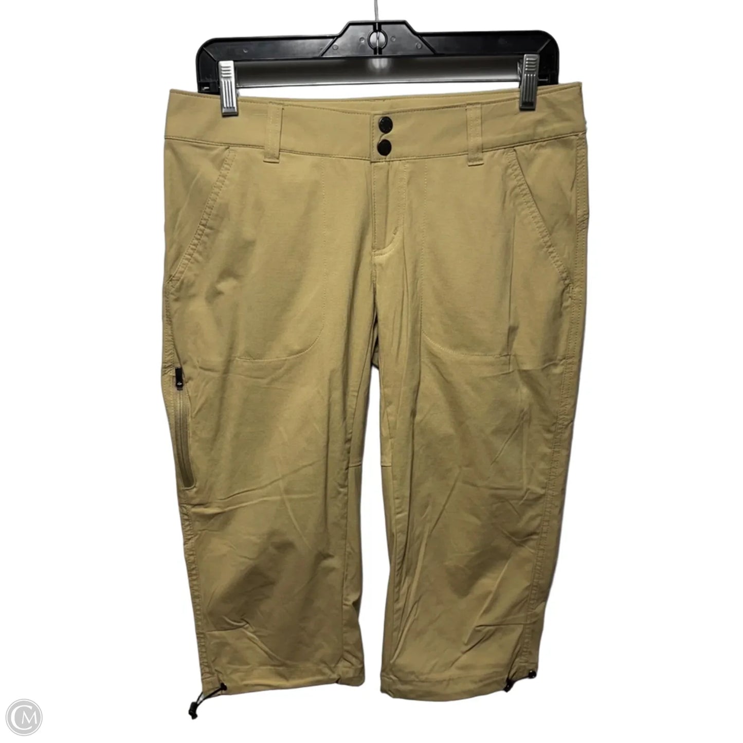 Athletic Capris By Columbia In Tan, Size: 8