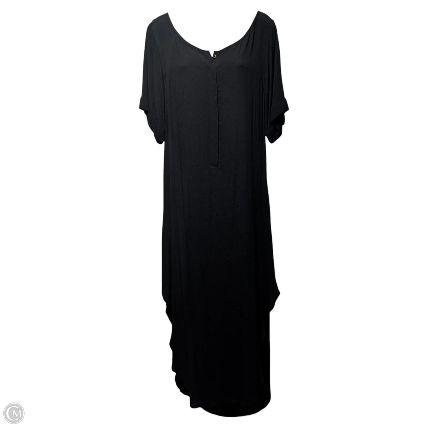 Modal Tie Back Dress Casual Maxi By Nicholas K In Black, Size: XS