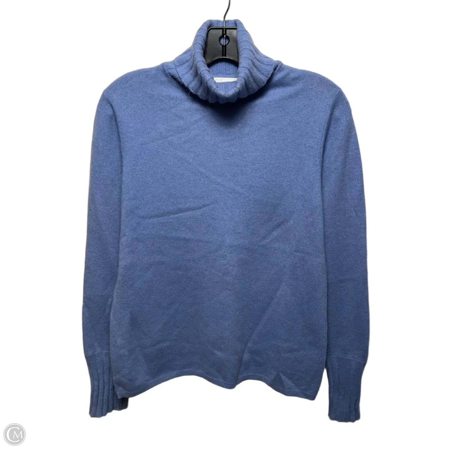 Sweater 2ply Cashmere By Geneva In Blue, Size: M