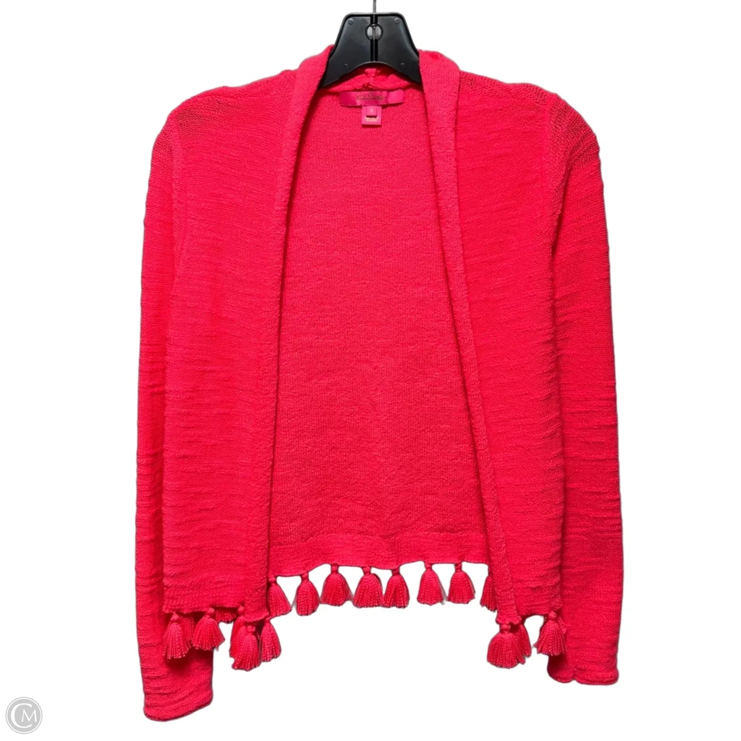 Sweater Cardigan Designer By Lilly Pulitzer In Pink, Size: S