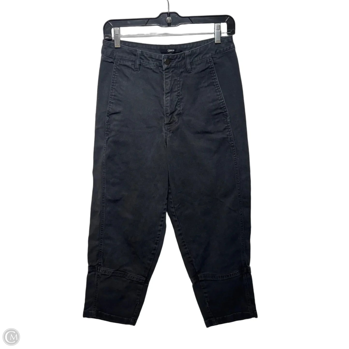 Jeans Boyfriend By Quince In Black Denim, Size: 6