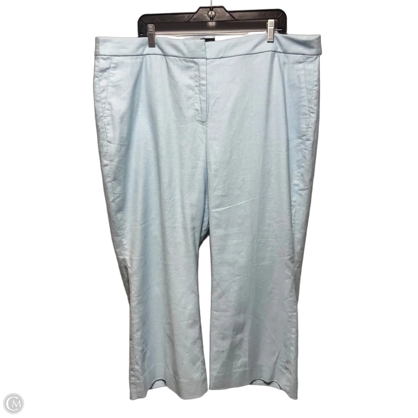 Kelsey Pants Linen By J. Crew In Blue, Size: 20