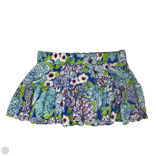 Skirt Designer By Lilly Pulitzer In Floral Print, Size: M