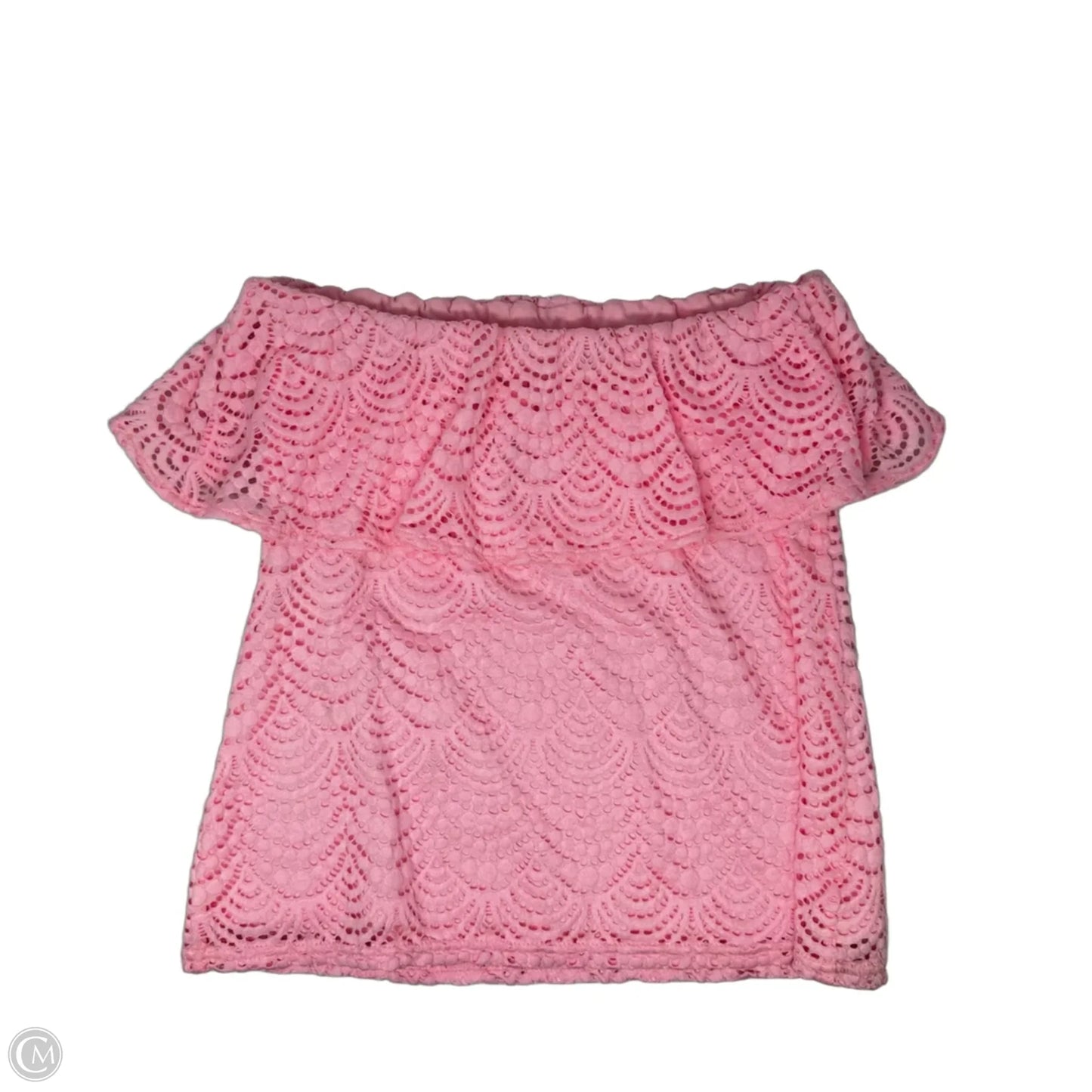 Top Sleeveless Designer By Lilly Pulitzer In Pink, Size: Xs