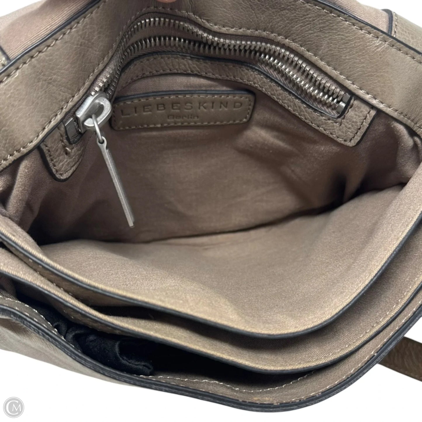 AS IS Crossbody Leather By Liebeskind, Size: Medium