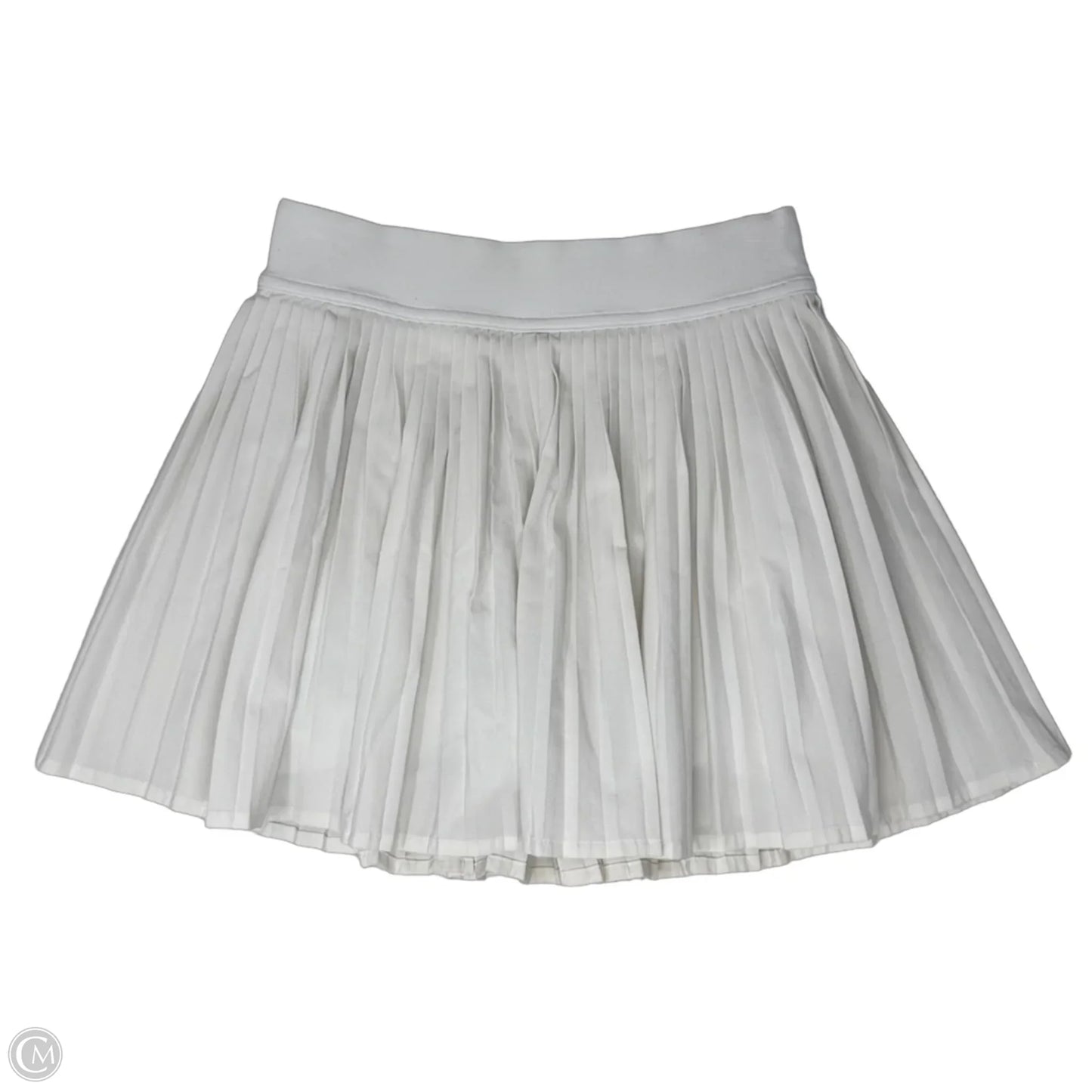 Pleated Athletic Skort By Lululemon In White, Size: 0