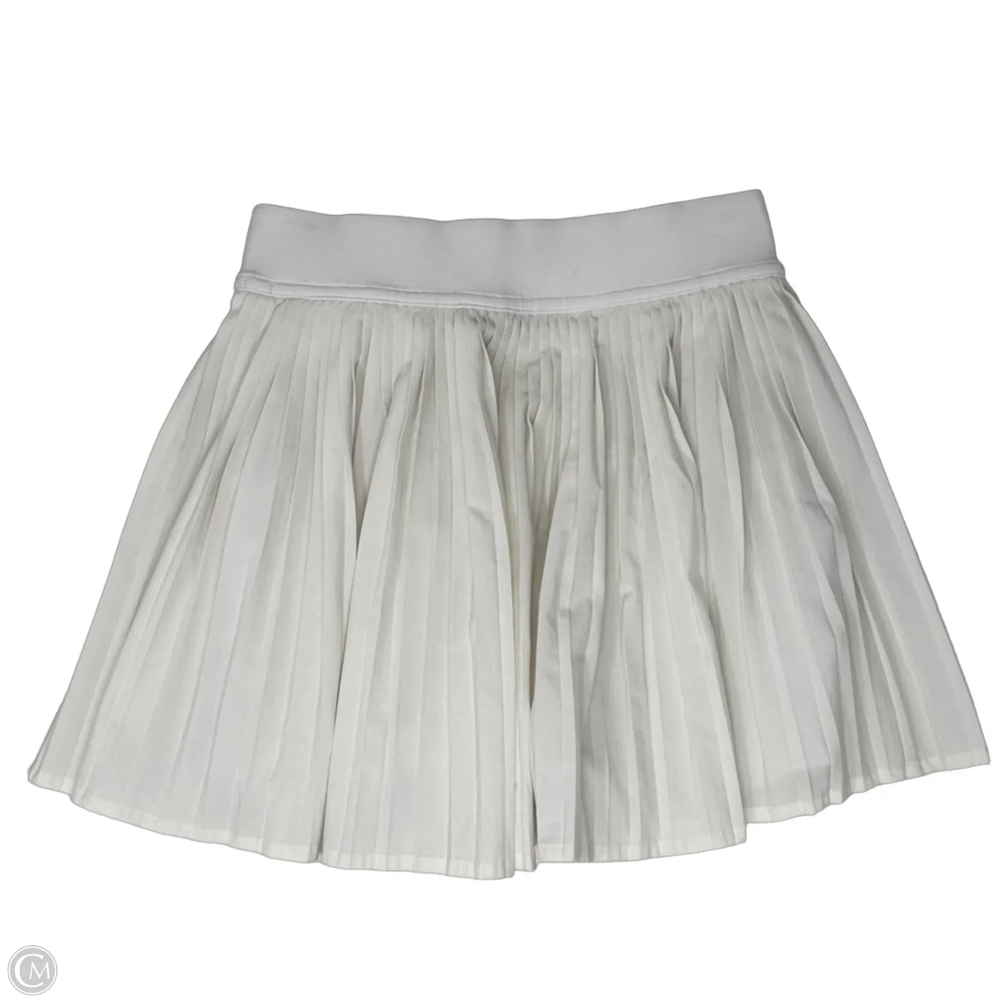 Pleated Athletic Skort By Lululemon In White, Size: 0