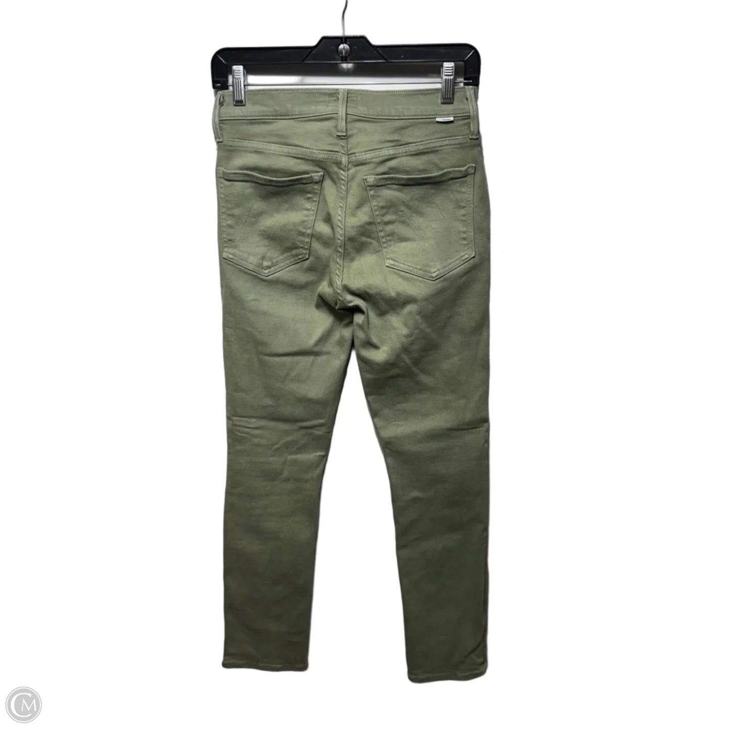 The Stash Mid-Rise Dazzler Ankle Jeans  By Mother In Green Denim, Size: 2/26