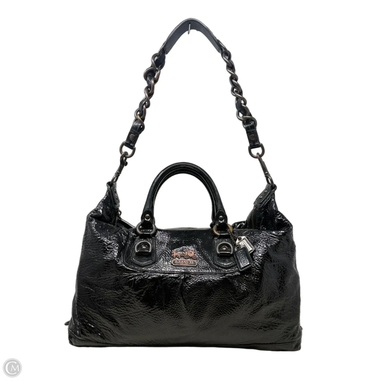 Vintage Madison Sabrina Convertible Strap Satchel Hobo Bag Designer By Coach, Size: Medium