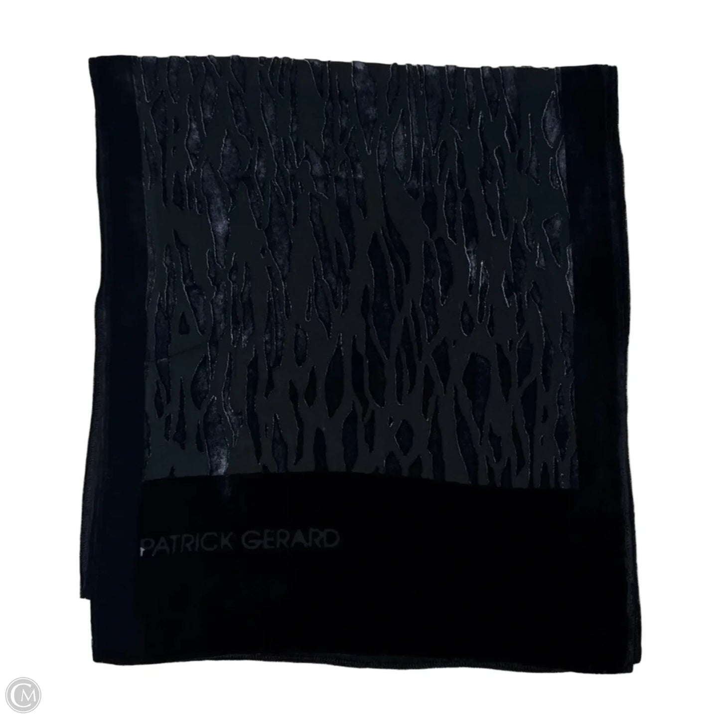 Velvet Burnout Scarf Long By Patrick Gerard