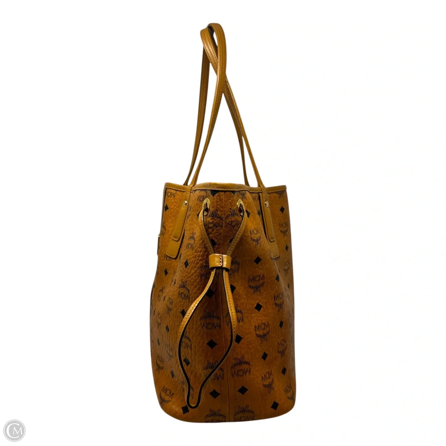 Visetos Liz Reversible Shopper Tote Luxury Designer By MCM, Size: Medium