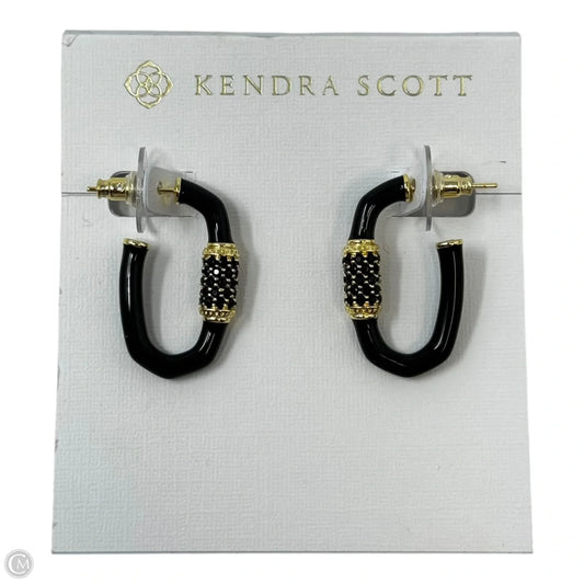 Emery Enamel Hoop Earrings By Kendra Scott