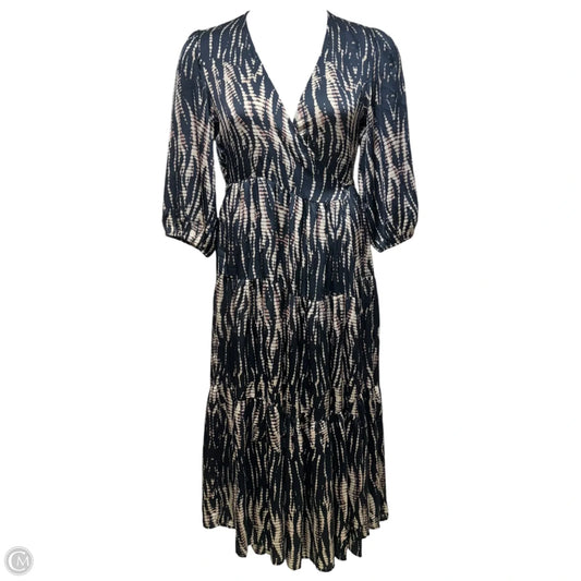 Wrap Dress Casual Maxi By Choklate In Multi-colored, Size: M