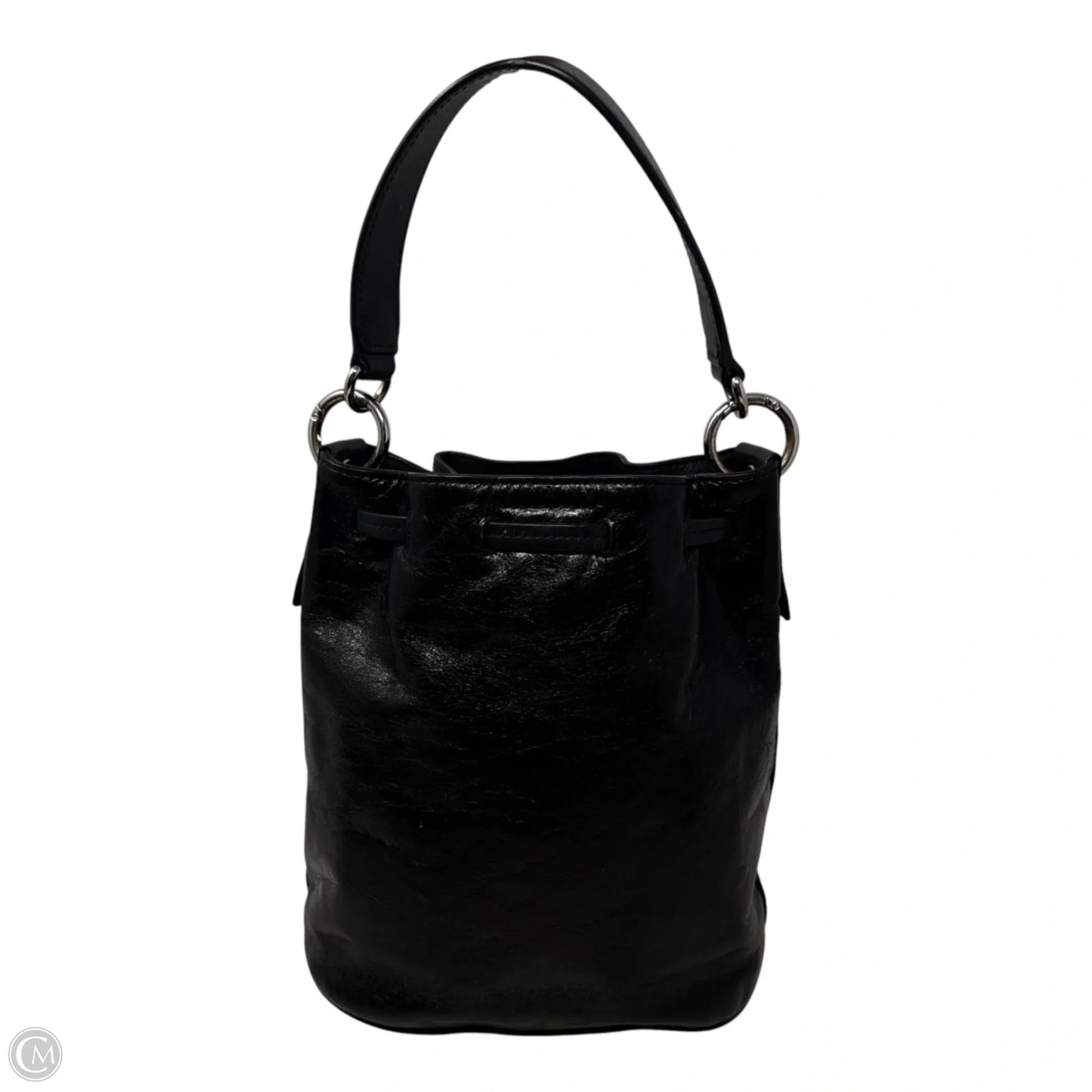 AS IS Captain Lea Leather Bucket Bag Designer By All Saints, Size: Small