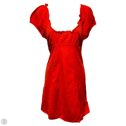 Soakin Up the Sun Mini Dress By Free-Est by Free People In Red, Size: XS