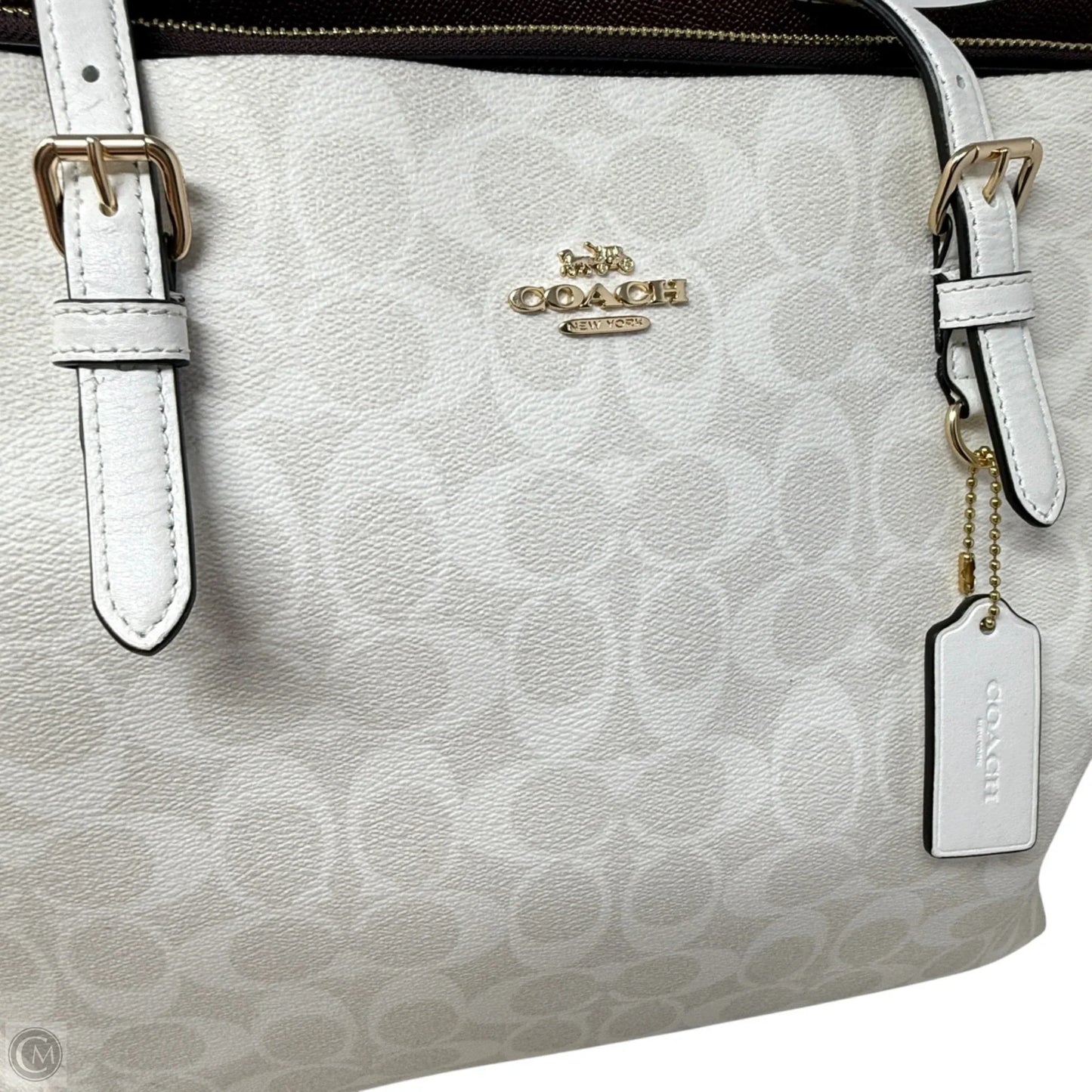 Mollie Tote Designer By Coach, Size: Medium