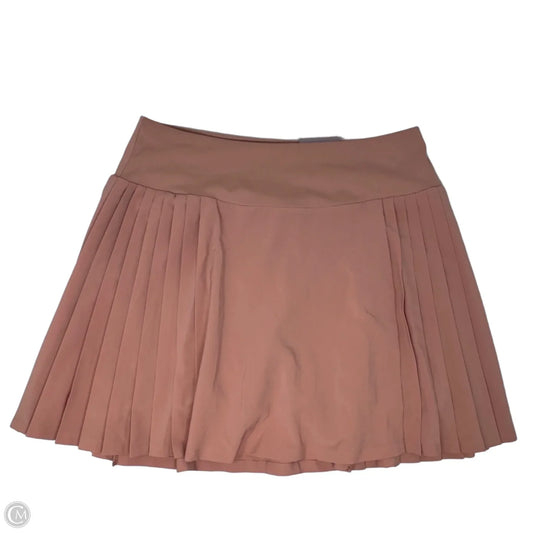 14” Side Pleat Athletic Court Skort By Calia In Dark Pink, Size: M