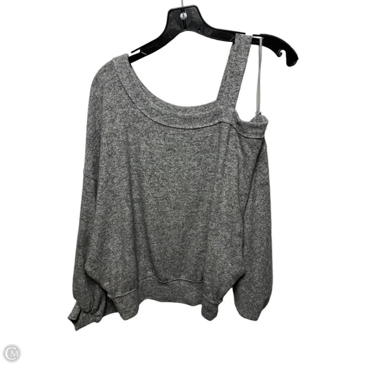 Top Long Sleeve By We The Free In Grey, Size: Xs
