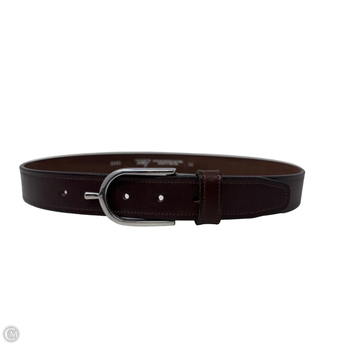 English Bridle Leather Belt By Tory Leather, Size: 32