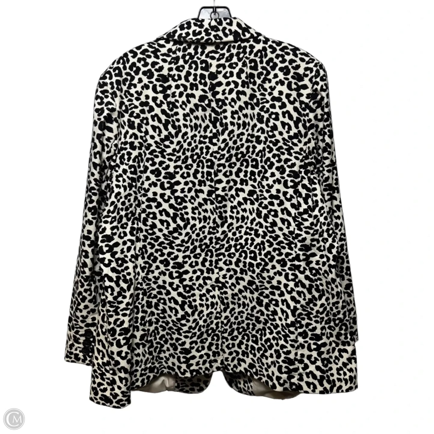 Blazer By Talbots In Animal Print, Size: 18