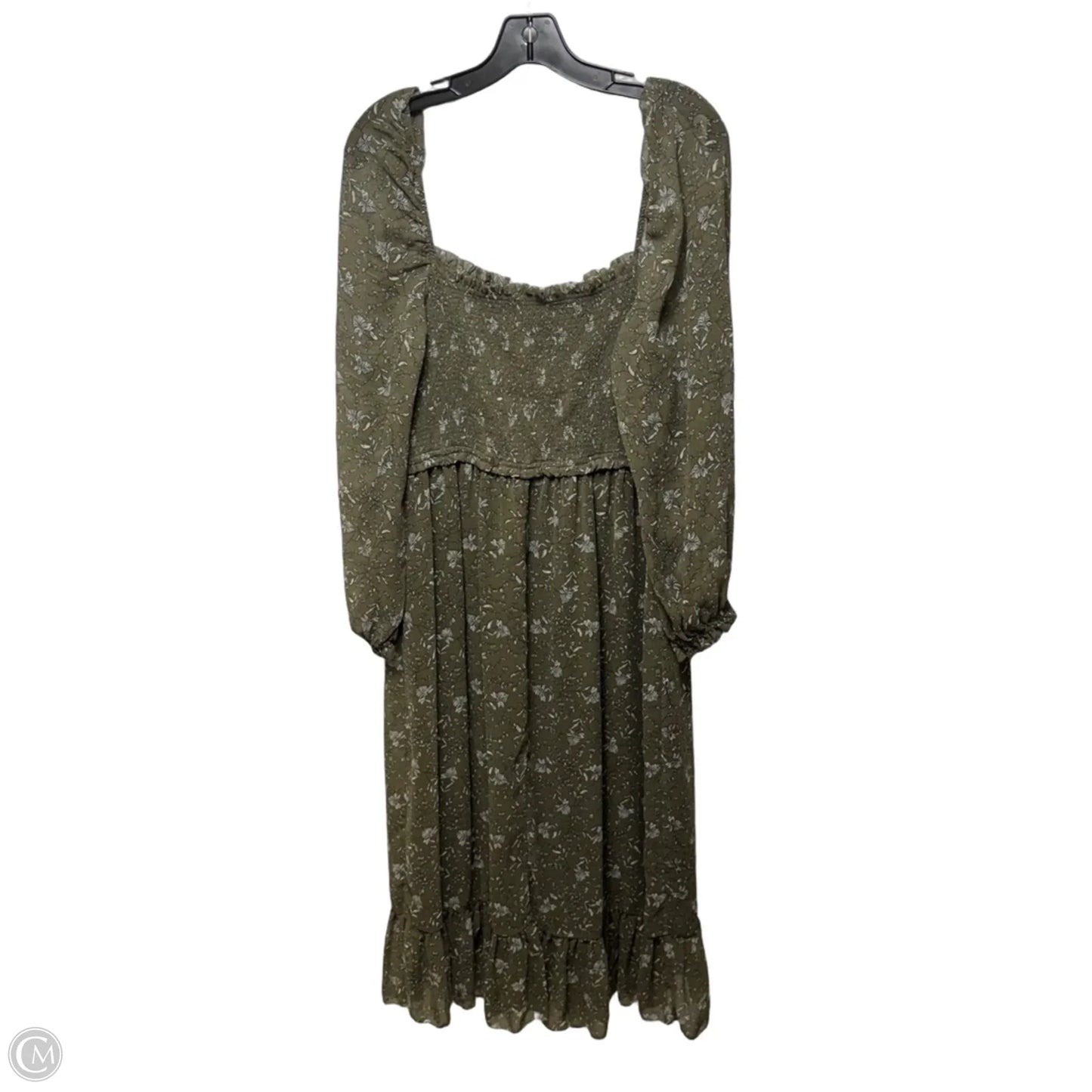 Smocked Chest Dress Casual Maxi By Rd Style In Floral Print, Size: L