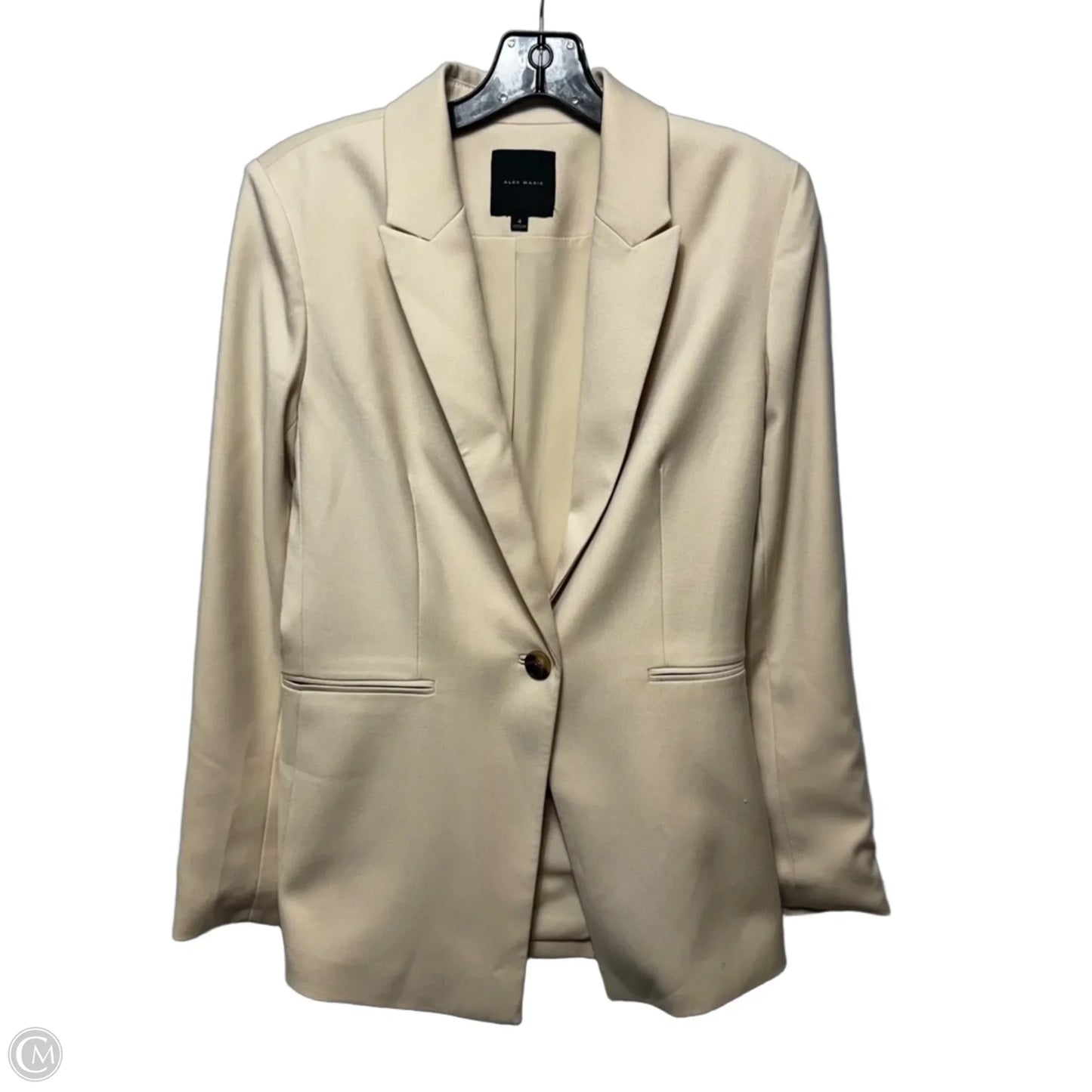 Blazer By Alex Marie In Cream, Size: 4