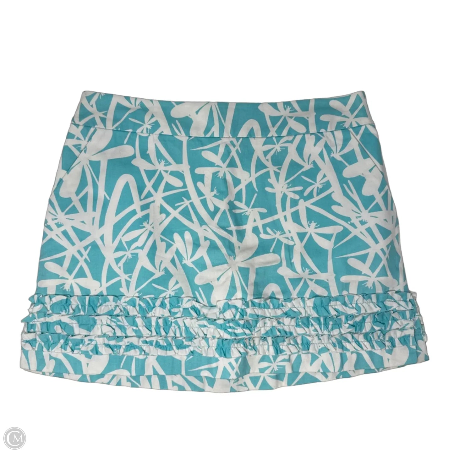 Marigold Ruffle Skort Designer By Lilly Pulitzer In Light My Fire, Size: 4