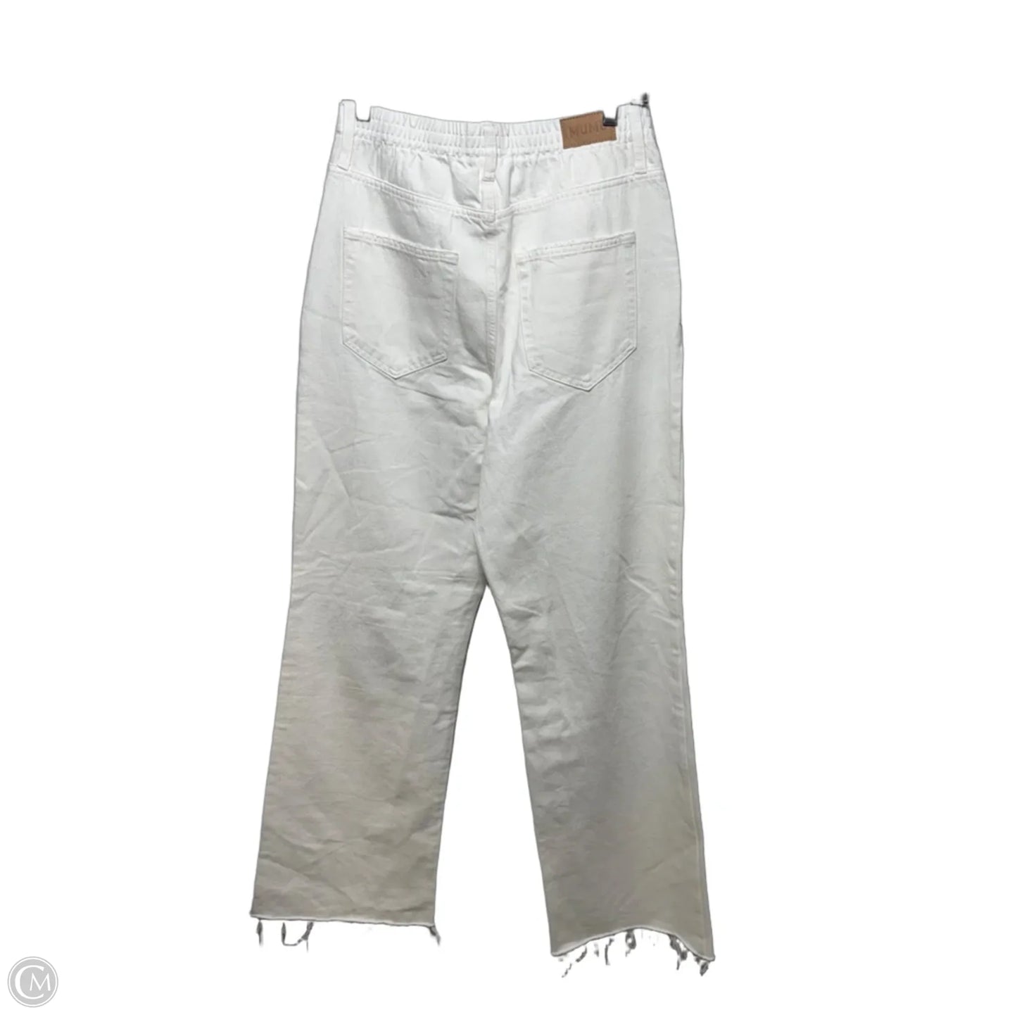 Jeans Wide Leg By Show Me Your Mumu In Cream, Size: 4/27