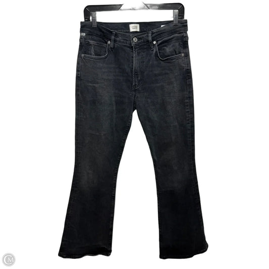 Emanuelle Jeans Boot Cut By Citizens Of Humanity In Black Denim, Size: 6/28