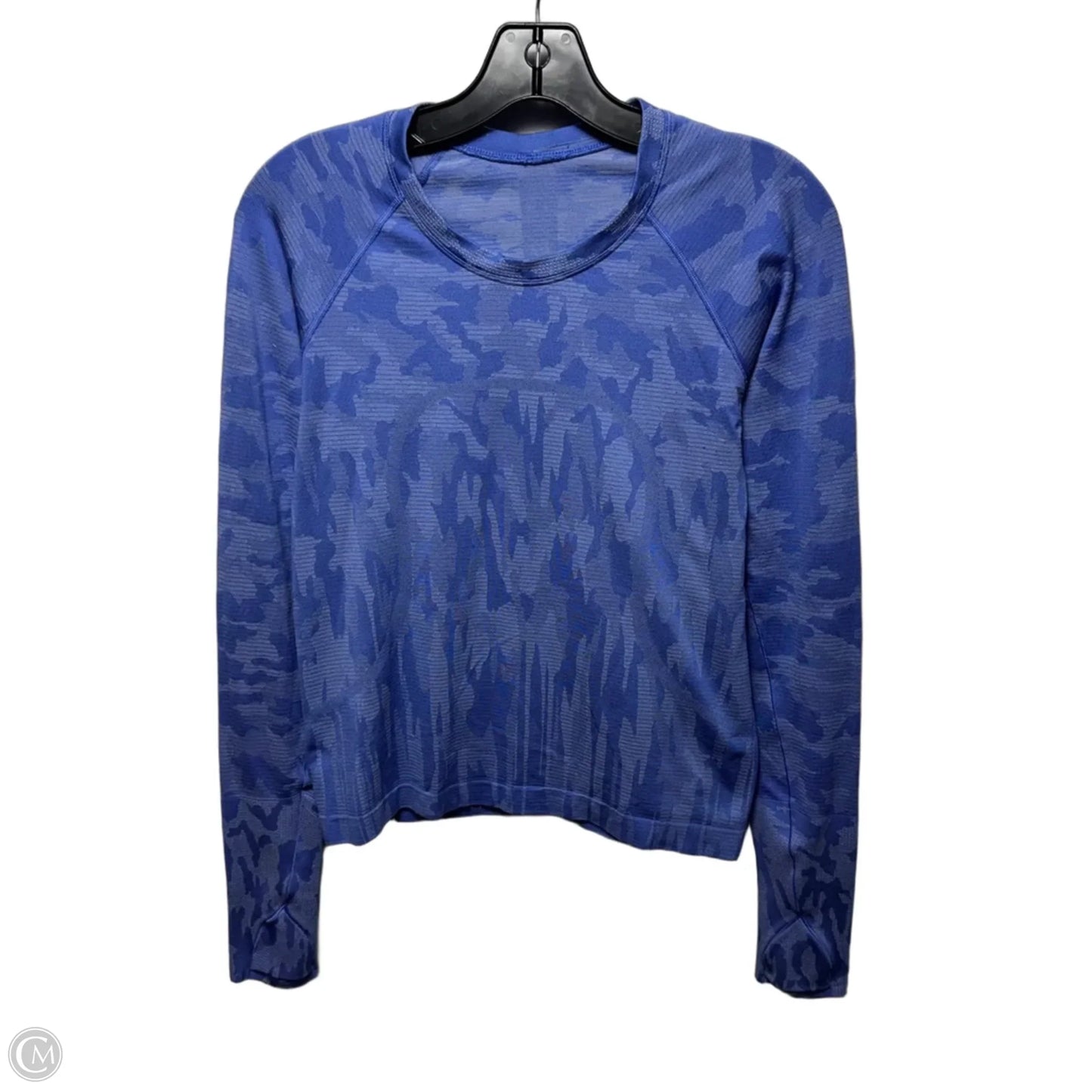 Swiftly Tech Long Sleeve Top By Lululemon In Blue, Size: 6