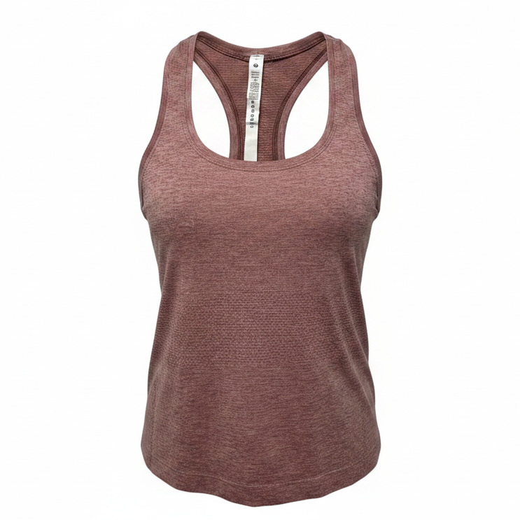 Athletic Tank Top By Lululemon In Pink, Size: 6