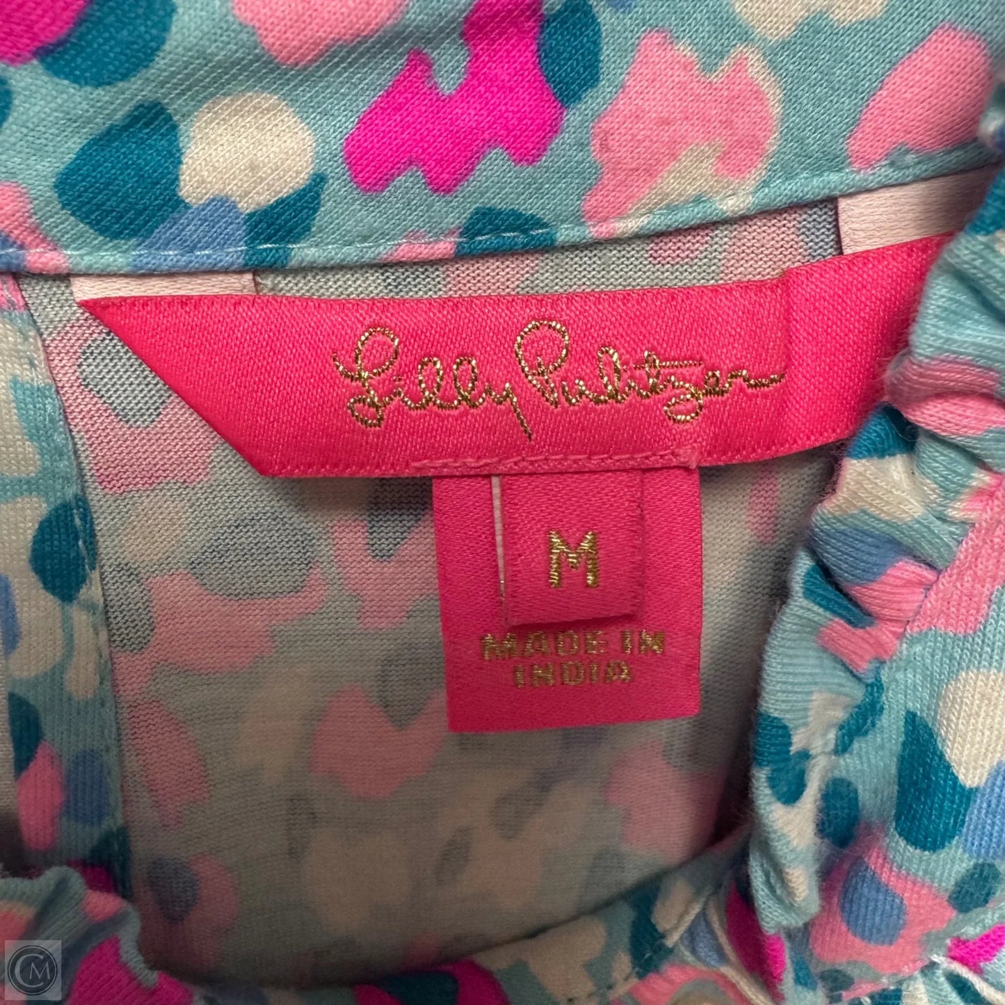 Jerrica Swing Dress Designer By Lilly Pulitzer In Multi Hottie Dottie, Size: M