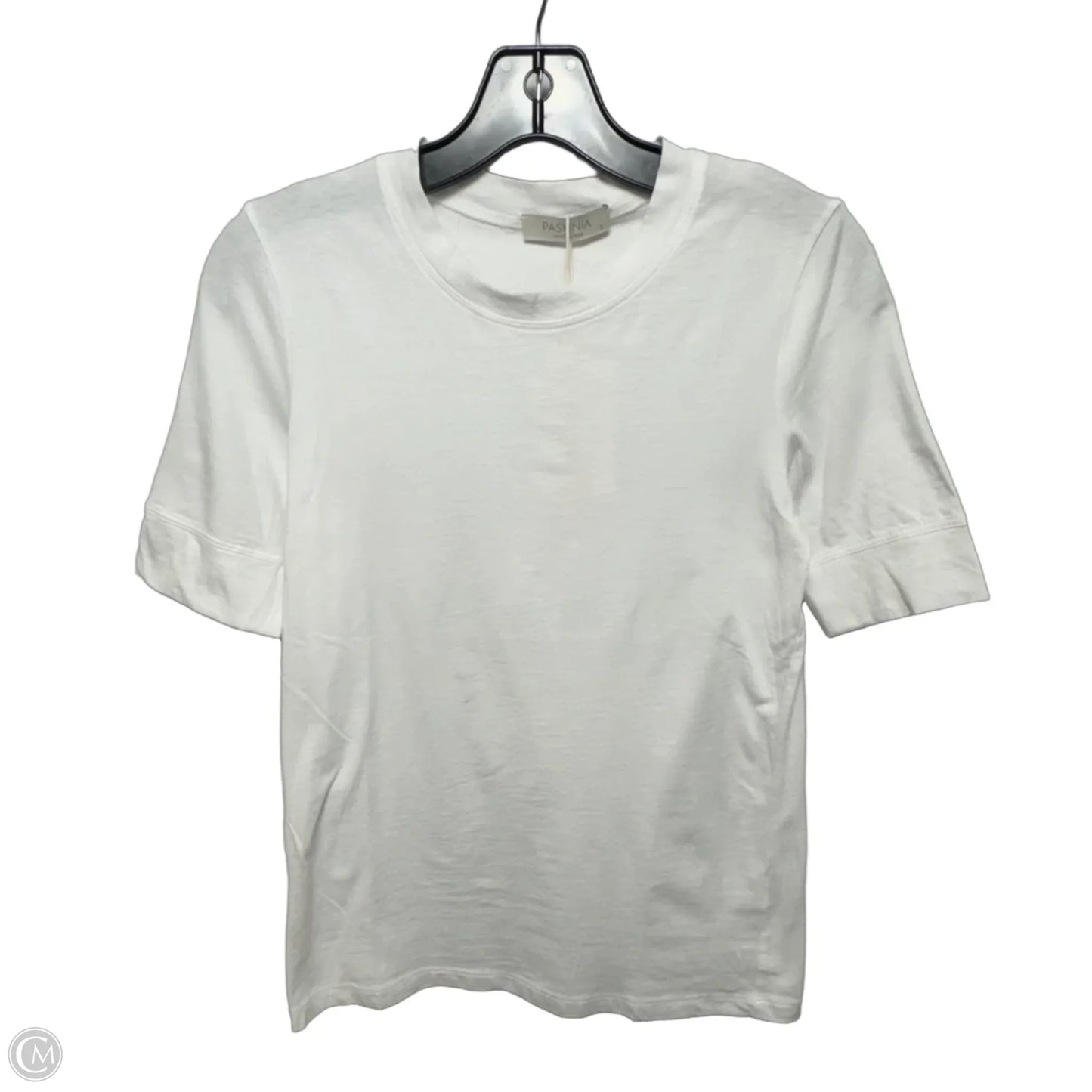 Top Short Sleeve Basic By Pashnia In White, Size: S