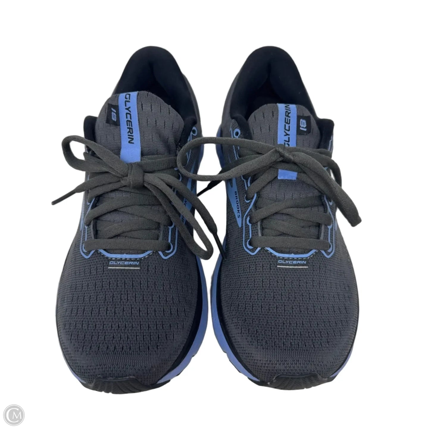 Glycerin 18 Shoes Athletic By Brooks In Blue & Grey, Size: 6.5 NARROW