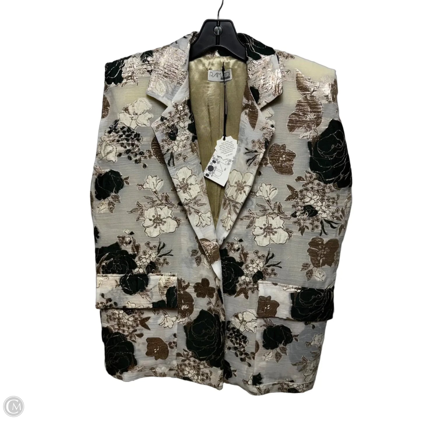 Vest Other By ramadi In Floral Print, Size: Osfm
