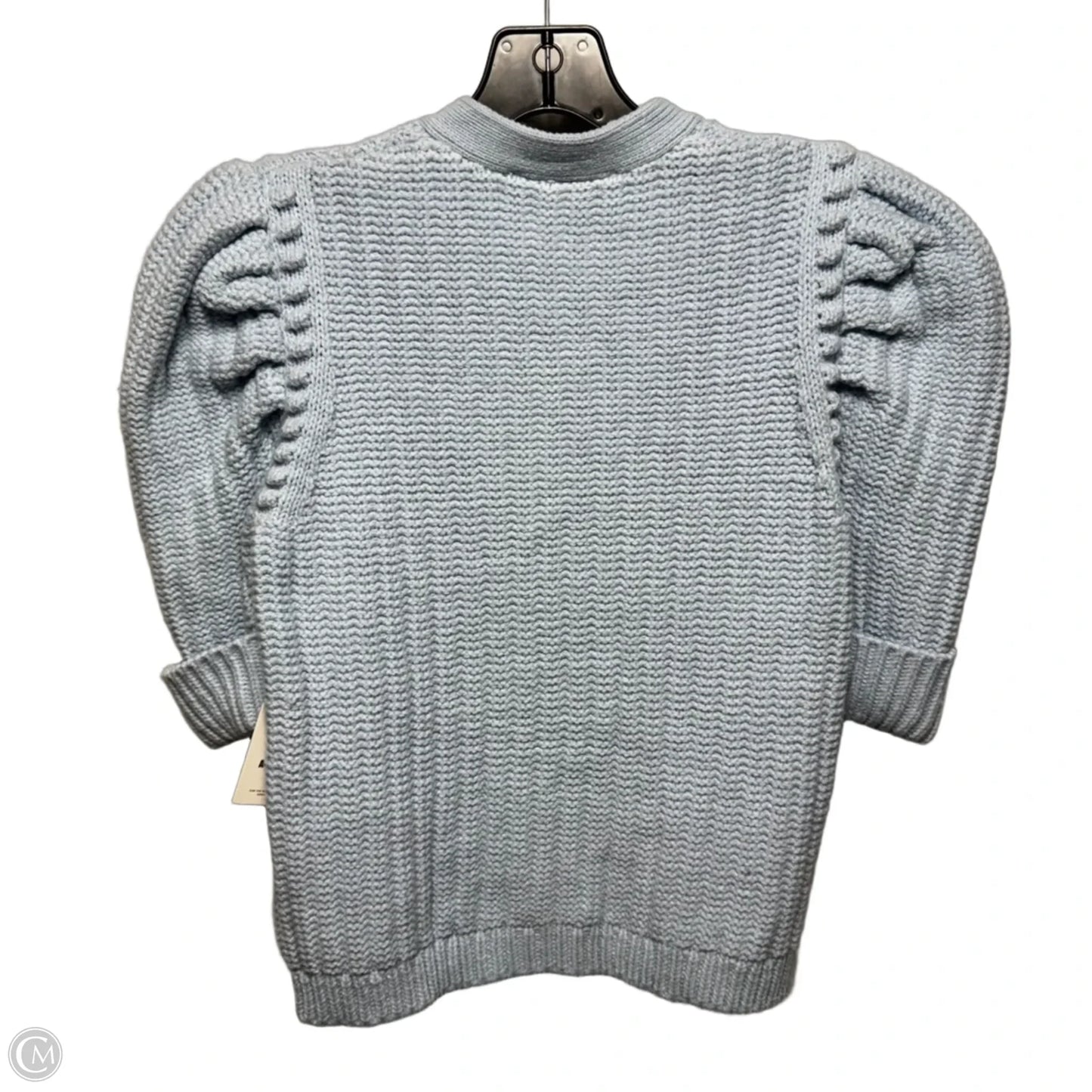 Sweater Short Sleeve By No Apologiez In Blue, Size: S