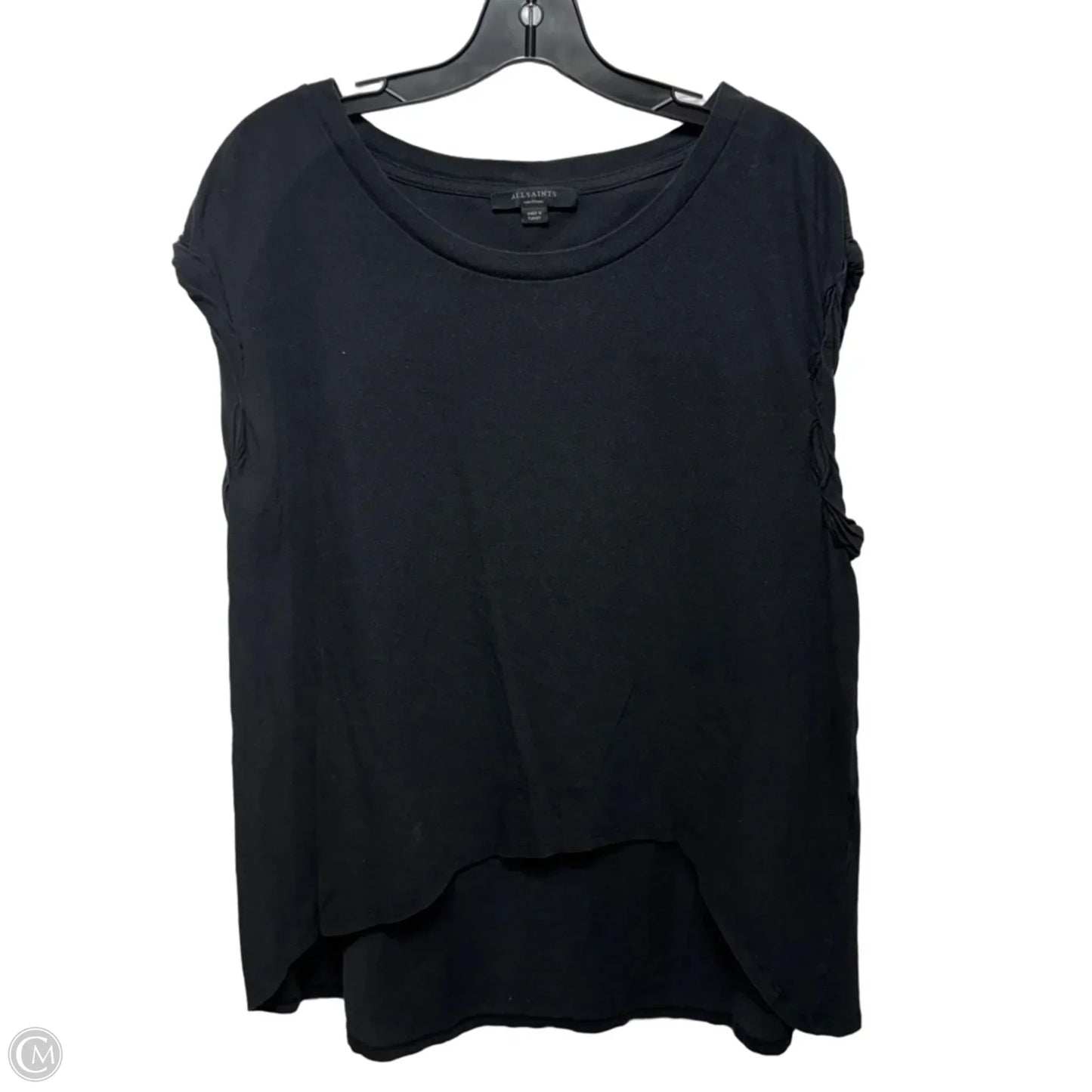 Sanza Tank Top Designer By All Saints In Black, Size: M