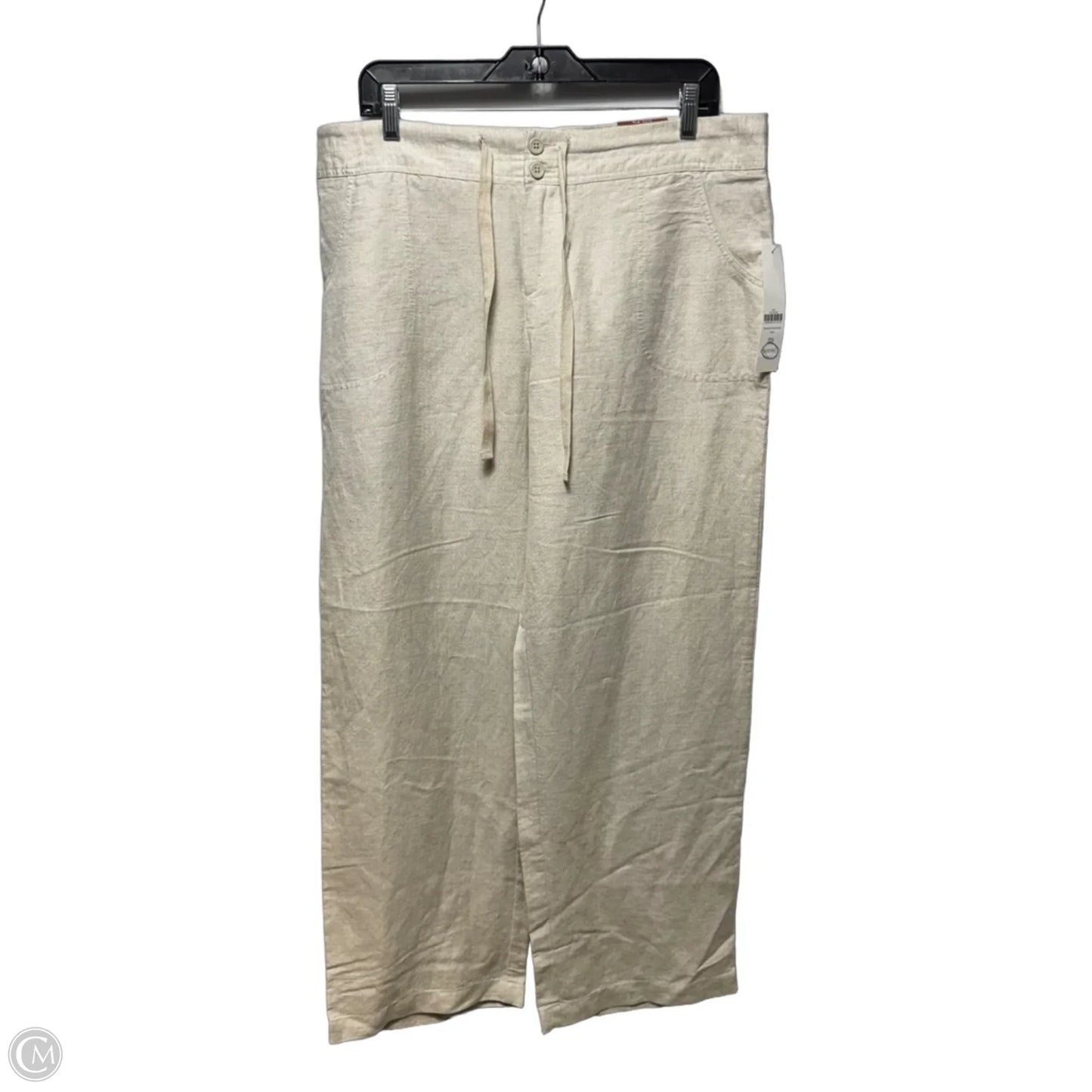 Pants Linen By Coldwater Creek In Beige, Size: 16p