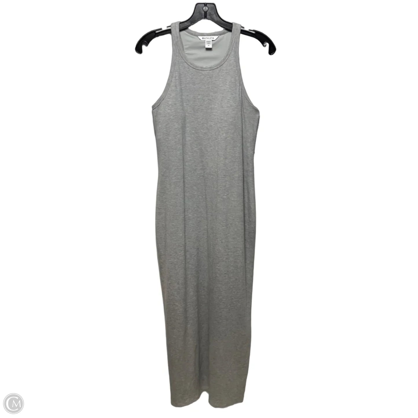 Signature Rib Dress Casual Maxi By Athleta In Grey, Size: M