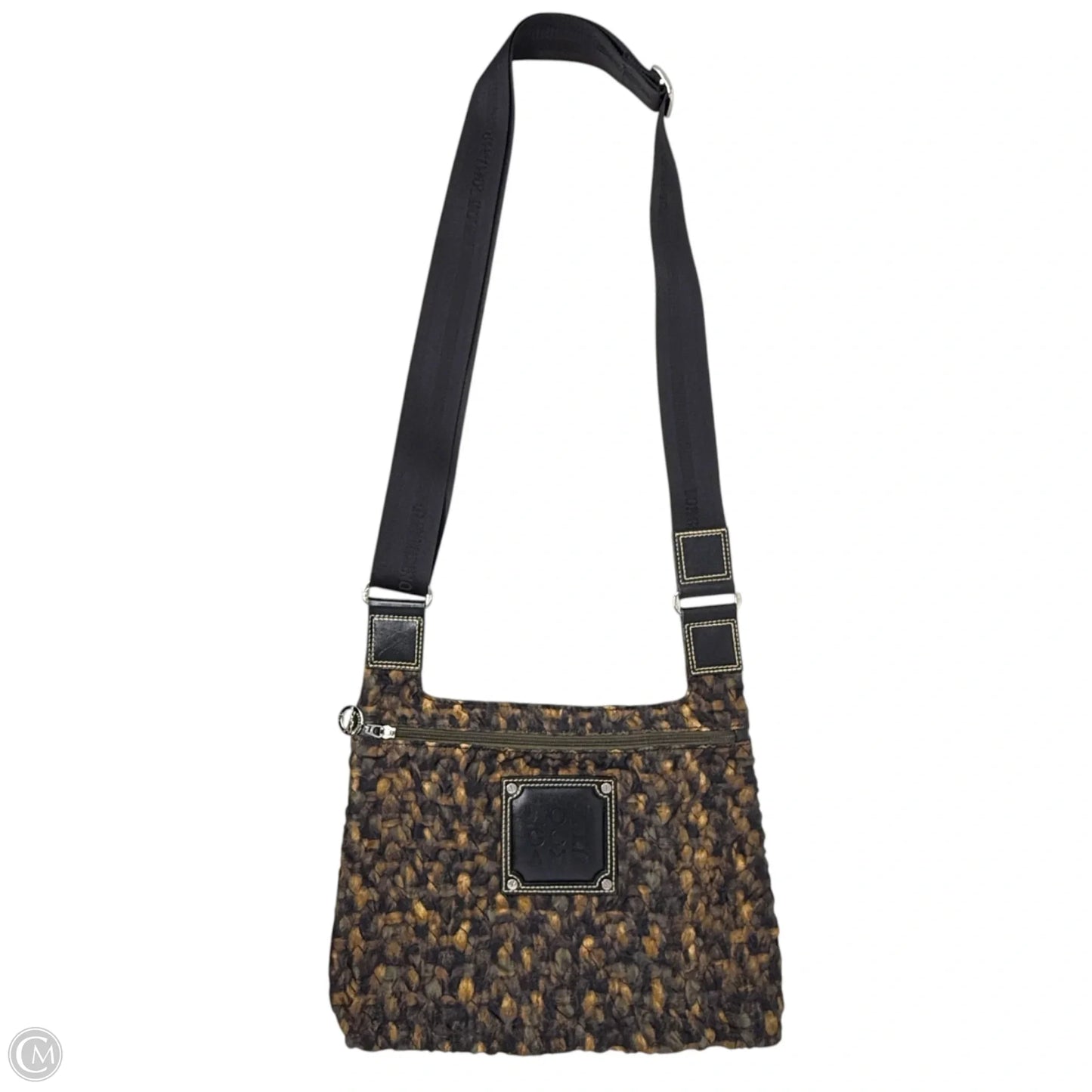 Boxford Nylon Messenger Bag Designer By Longchamp, Size: Medium