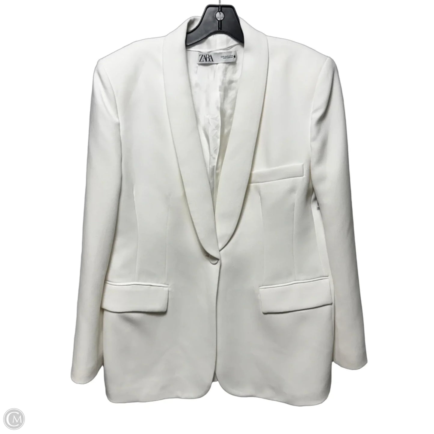 Blazer By Zara In White, Size: Xl