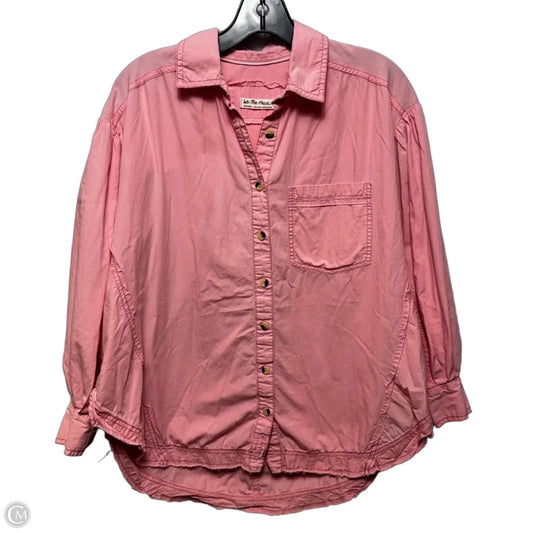 Top Long Sleeve By We The Free In Pink, Size: Xs