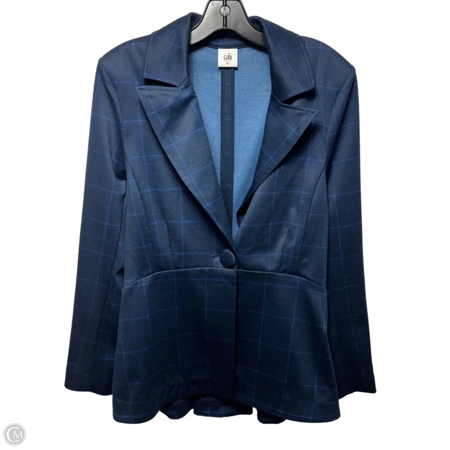 Blazer By Cabi In Blue, Size: 10