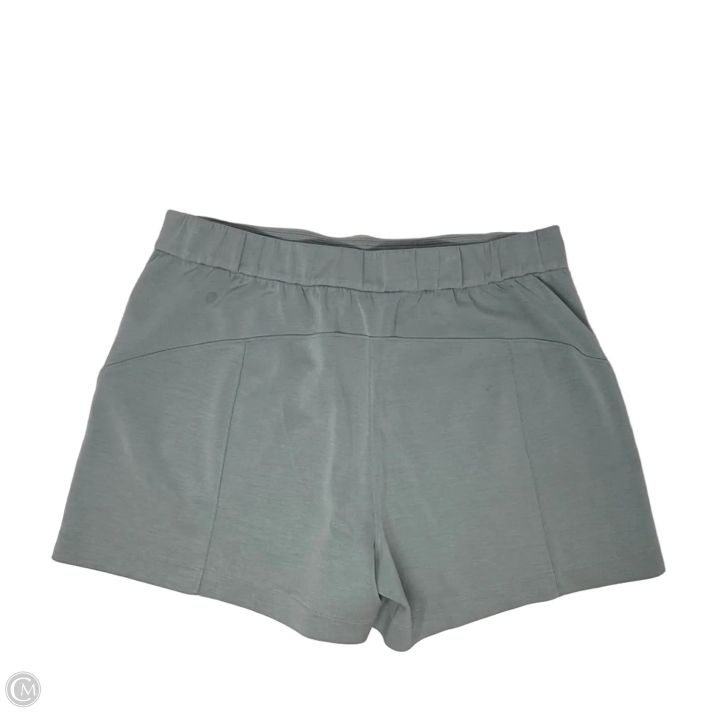 Athletic Shorts By Lululemon In Green, Size: 12