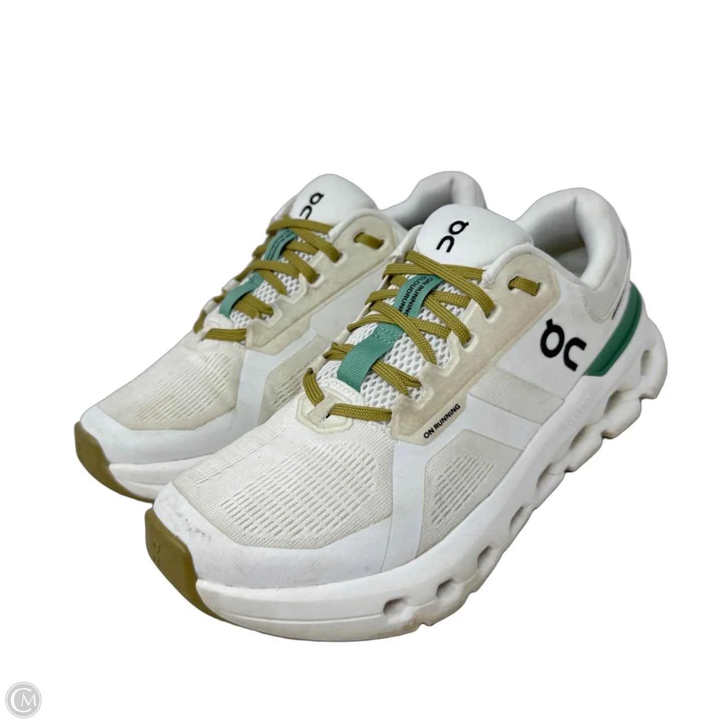 Shoes Athletic By On In Cream & White, Size: 7.5