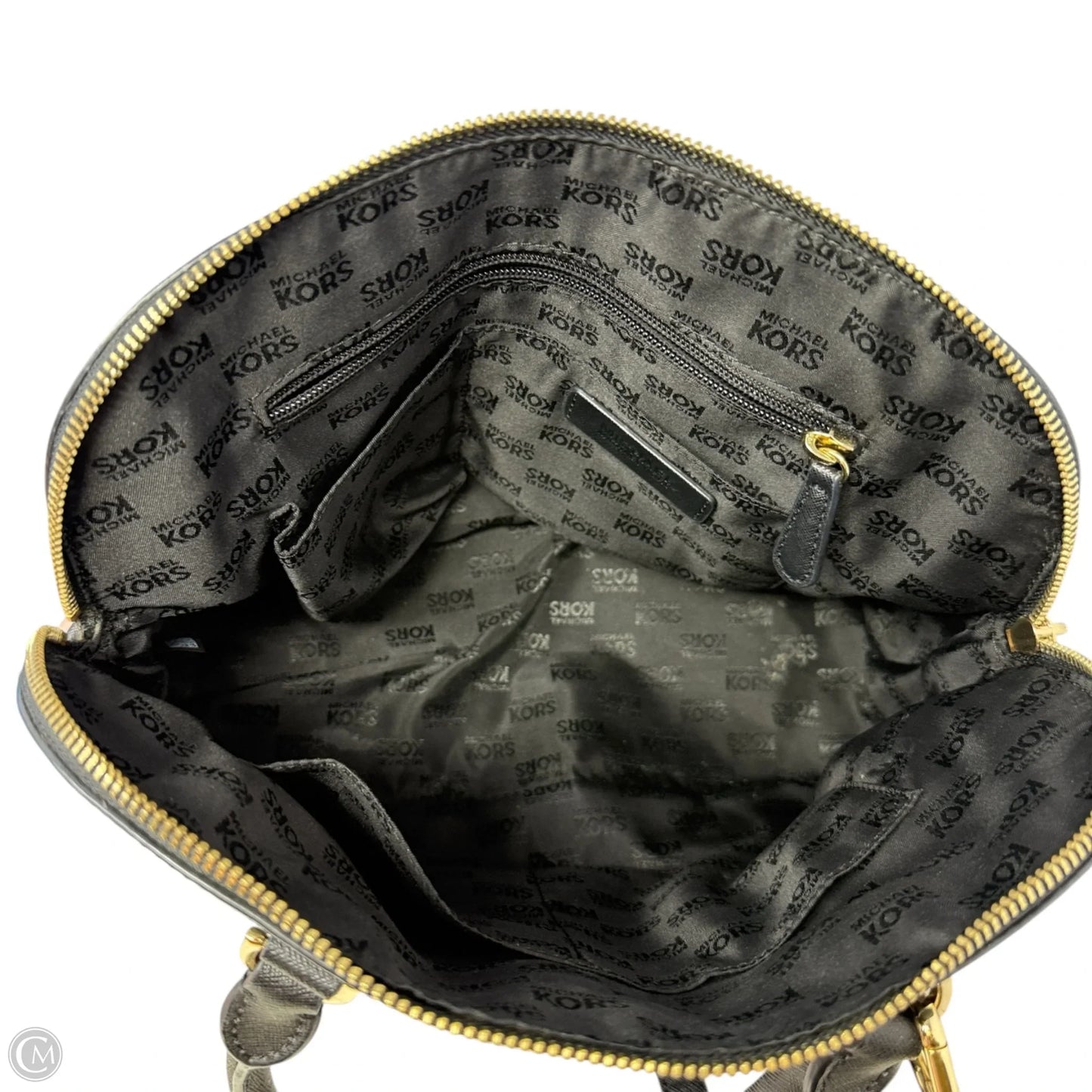 Cindy Saffiano Leather Dome Satchel  By Michael By Michael Kors, Size: Medium