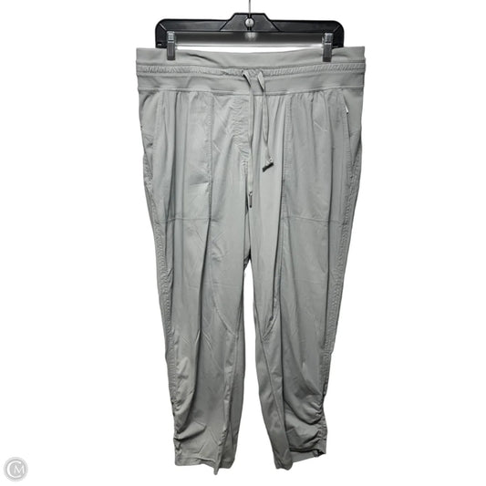 Athletic Pants By Lululemon In Grey, Size: 12