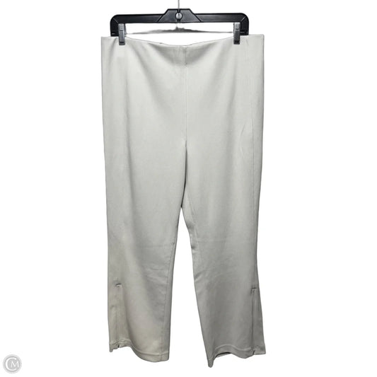 Ribbed Athletic Pants By Lululemon In Cream, Size: 14